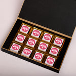 Personalized Birthday Gift Box with Printed Wrapper Chocolates