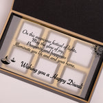 Shining Of Diyas - Personalised Chocolate Gift Box (with Printed Chocolates)