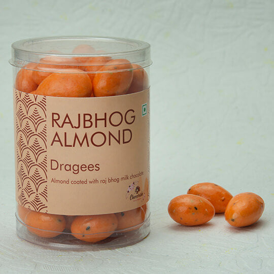 Milk Chocolate Coated Rajbhog Almond Dragees