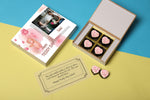 Cute Happy Teddy Day Chocolate  Gift Box, For Her/Him with photo and name