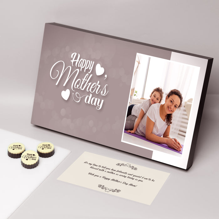 Personalised Mother's Day Gift With Printed Chocolate