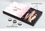 Personalized I Love You Chocolate Gift Box with Beautiful Design