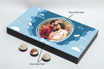 Premium I Love You Chocolate Gift Box with photos and text