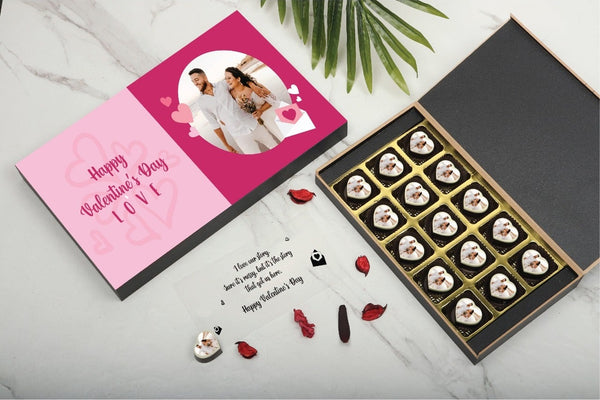 Personalized Valentine's Day Gift with Printed Chocolates