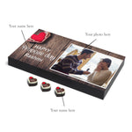 Elegant Propose Day Gift Box, For Her/Him with photo and name