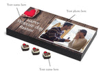 Elegant Propose Day Gift Box, For Her/Him with photo and name