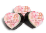 Cute Happy Teddy Day Chocolate  Gift Box, For Her/Him with photo and name