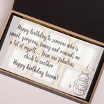 Birthday Gift Chocolate Box - Personalised with Photo and Name